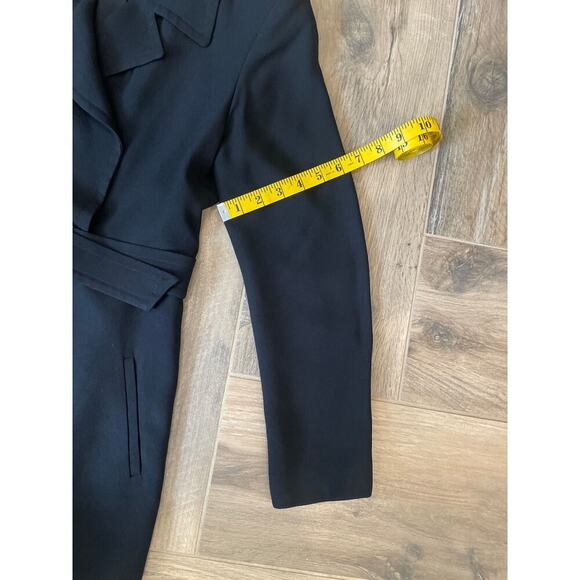 Vintage Bebe Women’s Double Breasted Jacket Black size 4. - Picture 13 of 14